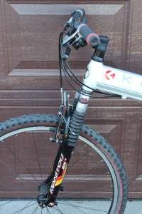 1999 White Klein Mantra Mountain Bike Shimano Deore LX XT Components 