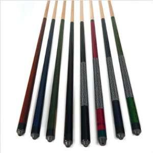   Premier Two Piece Pool Cue Finish Wrapped Blue Butt 