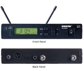 For sale is a  Shure® ULX24/SM58 handheld wireless microphone system 