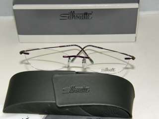 HOT NEW AUTHENTIC SILHOUETTE RIMLESS 6615 EYEGLASSES  