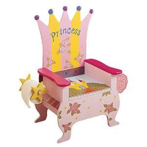    Teamson Little Girls Princess Throne Theme Potty Chair Baby