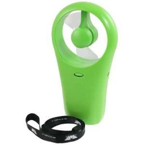  Gino Portable Green Plastic Shell USB Powered Cooling Fan 