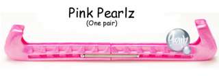Universal 2 Piece Hard Guards Ice Skates Pink Pearlz  