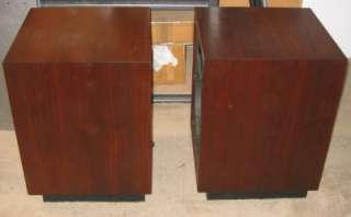 Pair of Vintage FRAZIER Speakers   Tested and Works Great  