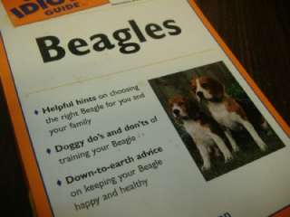2003 Complete Idiots Guide BEAGLES TRAINING K. Thornton  
