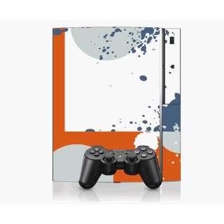 PS3 Playstation 3 Console Skin Decal Sticker  Abstract Art