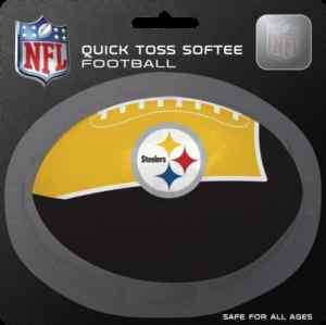   Steelers Quick Toss Softee Football 4 inch 715099783245  