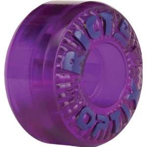  51mm Clear Purple Skateboard Wheels (Set Of 4)