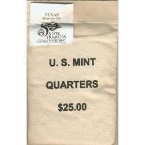   State Quarter. Bag of 100 Uncirculated Quarters. 