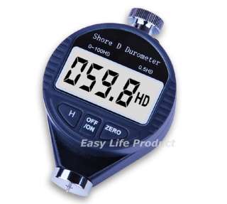 Digital Shore D Tester Hardness Meter Durometer 0~100HD  