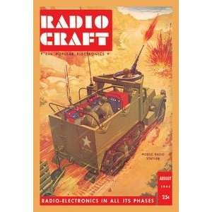  Vintage Art Radio Craft Mobile Radio Station   07663 1 