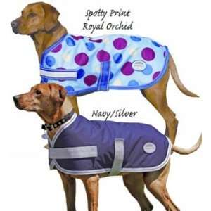   Landa Waterproof Dog Rain Sheet Navy/Silver, 32