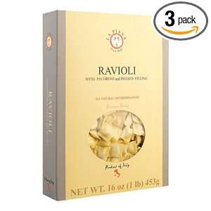 La Piana Ravioli With Potato And Pecorino Filling, 16 Ounce Boxes 