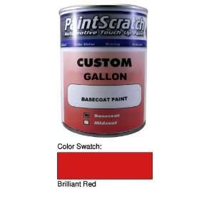  1 Gallon Can of Brilliant Red Touch Up Paint for 2009 Audi 