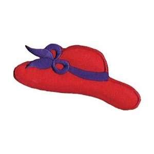  Wrights Iron On Appliques Red Hat Society 3 1/4X1 1/4 1 
