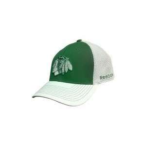  Reebok Chicago Blackhawks Green St. Pattys Hat Sports 