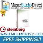 steinberg wavelab 7 elements academic brand new  