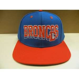  NFL Denver Broncos Wave 2 Tone Retro Snapback Cap Sports 