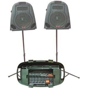  Nady Portable 5 Channel 150 Watt PA System Electronics