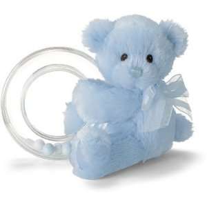  Boys Ring Rattle, My First Teddy Ring Rattle Blue Toys 