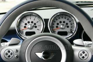 27PCS* MINI Cooper S Convertible Chrome Interior Kit Trim Sport Gauge 