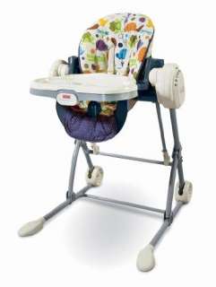 NEW FISHER PRICE SWING TO HIGH CHAIR, MOSAIC  