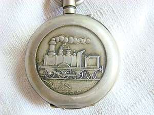 Rare Antique FERRO CARRIL Pocket Watch. Swiss Made  