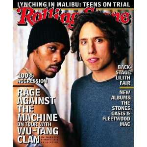  Rolling Stone Cover of Wu Tang Clan & Rage Against the Machine 