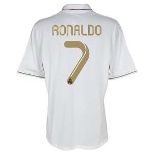  Ronaldo Real Madrid Soccer Jersey Home Shirt 2012 With LFP 