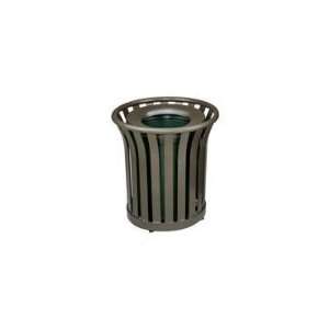 Rubbermaid FGMT32PLABZ   Americana Waste Receptacle, 36 Gal, 29 D x 32 