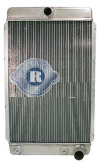 New GM Chevy Aluminum Street Rod Radiator 26 X16 Overall Dimenssions 