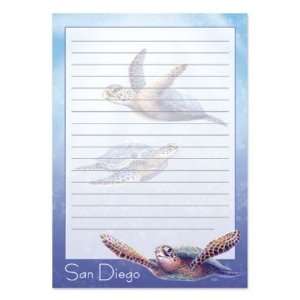  Sea Turtles San Diego Notepad