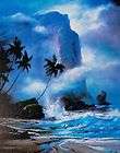 HAWAII OCEAN TIDE WINDS Limited Edition Art Giclee on C