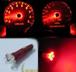 LED Dash Kit For Subaru Impreza WRX MY99 MY00 Red 6pcs  