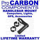 pro carbon computer gps and accessory mount kit fits standard