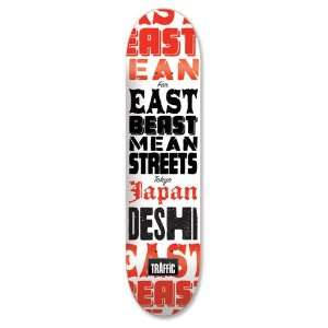 Traffic East Beast Series Deshi Skateboard Pro Deck  