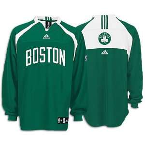    Celtics adidas Mens Long Sleeve Shooting Shirt