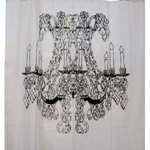  Izola Chandelier Shower Curtain