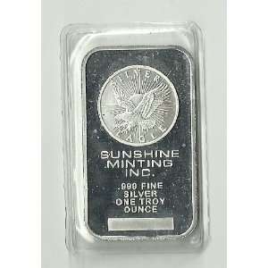  Silver Eagle 1 Troy Oz Ingot 