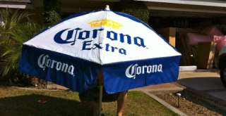 Corona Extra Cerveza Beer Bar Patio 70 Umbrella NEW  
