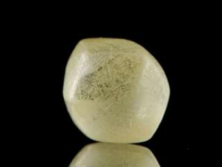 41ct Nice Yellow Dodecahedron Natural Rough Diamond  