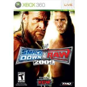  WWE SmackDown vs. Raw 2009 XBox 360 Electronics