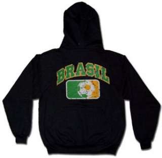  Brasil Soccer Hoodie, Brazil Futbol Sweatshirt, Brasilian 