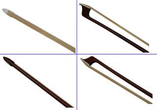 Best (Top) Model  An IPE Violin Bow Sterling Silver  