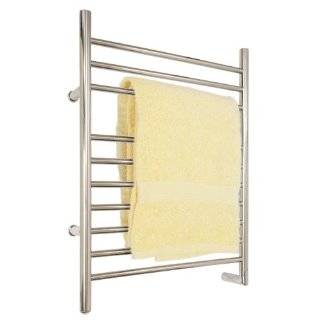 24 x 32 Contemporary Wall Mount Electric Hard Wired Towel Warmer 