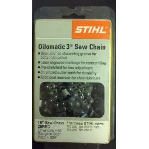  Oilomatic 3 Saw Chain Patio, Lawn & Garden