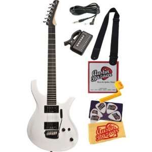   Instrument Cable, Tuner, Strap, Strings, String Winder, Pick Card, and