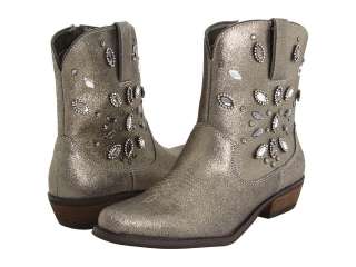   Twinky Rhinestone Ladies Western Boots Pewter Size 5.5 10  