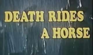 Death Rides A Horse DVD 1967 Italian Western Eng. Dub  