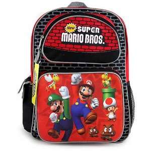  Super Mario Bros. Full Sized Backpack Toys & Games